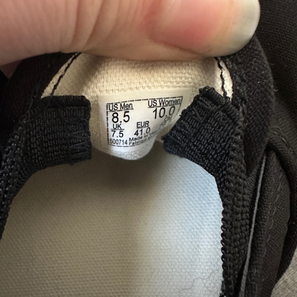 Vans Black Canvas Slip-On Loafers - Picture 4 of 6